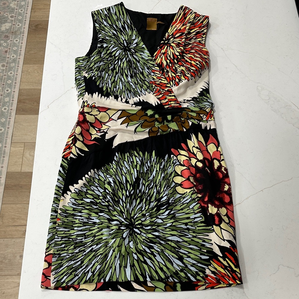 Ali Ro Multicolor Floral Mini Dress